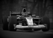HHF (Sauber Petronas) in action during winter testing at Imola
