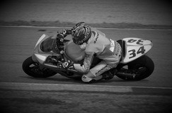 Didier Vankeymeulen (Saveko Racing Team Kawasaki ZX6RR) in action during winter testing at Valencia, Spain