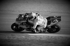 Gianluca Vizziello (UnionBike GiMotorsport Yamaha YZF R1) in action at Valencia, Spain
